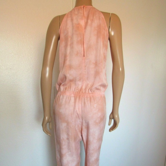 Pink Tie Dye Cloth & Stone Tencel Jumpsuit (NWT) - Picture 6 of 7